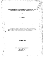 The Inconsistency of Pilot Performance in Approaching the Stall Relationship to Flight Conditions Experience and Age