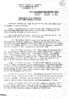 Part 60 Amendment 602 Transportation Of Explosives And Other Dangerous Articles