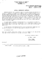 Part 26 Amendment 262 Annual Experience Reports