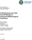 Antihistamines and Fatal Aircraft Mishaps in Instrument Meteorological Conditions