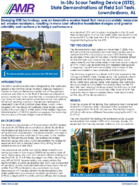 InSitu Scour Testing Device ISTD State Demonstrations of Field Soil Tests Lowndesboro AL