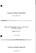 Interstate Commerce Commision Report of the Accident  Investigation Occuring on the CHICAGO MILWAUKEE ST PAUL AND PACIFIC WHITMAN MN