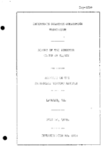 Interstate Commerce Commision Report of the Accident  Investigation Occuring on the CHESAPEAKE WESTERN RAILWAY LAYMANS VA
