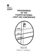 Proceedings of the Fourth National Joint Use Conference