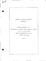 Interstate Commerce Commision Report of the Accident  Investigation Occuring on the PITTSBURGH AND WEST VIRGINIA RAILWAY NEW ALEXANDRIA OH