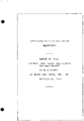 Interstate Commerce Commision Report of the Accident  Investigation Occuring on the CHICAGO ROCK ISLAND AND PACIFIC RAILWAY NORTH FORT WORTH TX