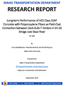 Longterm Performance of HES Class 50AF Concrete with Polypropylene Fibers as FieldCast Connection between Deck BulbT Girders in SH36 Bridge over Bear River