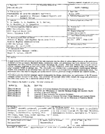 Performance of Jointed Concrete Pavements Volume IV Appendix A Project Summary Reports and Summary Tables