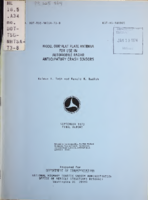 Model 0102 Flat Plate Antenna for Use in Automobile Radar Anticipatory Crash Sensors