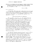 Interstate Commerce Commission Report of the Accident  Investigation Occurring on the ATLANTA BIRMINGHAM AND ATLANTIC RAILWAY CHALYBEATE SPRINGS GA
