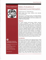 Safety Evaluation of Improved Curve Delineation techbrief