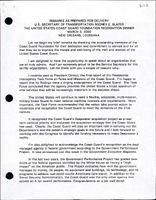 Secretary of Transportation Rodney Slater Speeches March 2000