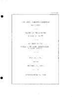 Interstate Commerce Commision Report of the Accident  Investigation Occuring on the CHICAGO ST PAUL MINNEAPOLIS AND OMAHA RAILWAY MERRIAM MN