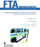 Wayside Charging and Hydrogen Hybrid Bus Extending the Range of Electric Shuttle Buses