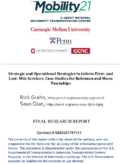Strategic and Operational Strategies to Inform First and Last Mile Services Case Studies for Robinson and Moon Townships