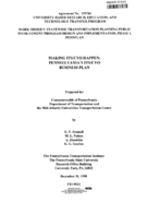 Making ITSCVO happen  Pennsylvanias ITSCVO business plan