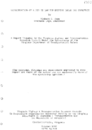 Consideration of a per se law for driving under the influence