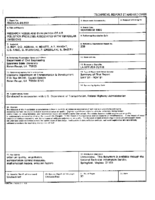 Research needs and evaluation of air pollution problems associated with vehicular emissions  summary of final report