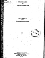 Toxic hazards in aerial application