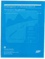 Investigation of Development of Pavement Roughness