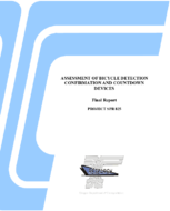 Assessment of Bicycle Detection Confirmation and Countdown Devices