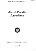CAM 14 Aircraft Propeller Airworthiness 1962