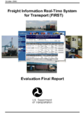 Freight Information RealTime System for Transport FIRST Evaluation Final Report