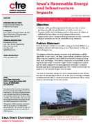 Iowas Renewable Energy and Infrastructure Impacts Tech Transfer Summary