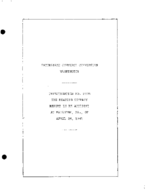Interstate Commerce Commision Report of the Accident  Investigation Occuring on the READING RAILROAD MANAYUNK PA