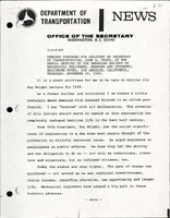 Remarks Prepared for Delivery by Secretary of Transportation John A Volpe at the Annual Meeting of the American Society of Mechanical Engineers