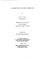 FinalSummary Report on the Traffic Assignment Study