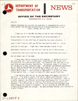 Remarks Prepared for Delivery by Secretary of Transportation John A Volpe before the American Association of Airport Executives