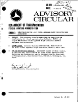 AC 150534528B Specification for L851 Visual Approach Slope Indicators and Accessories
