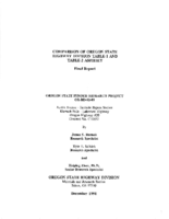 Comparison of Oregon state highway division Table1 and Table2 asphalt  final report