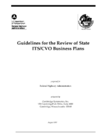 Guidelines for the Review of State ITSCVO Business Plans