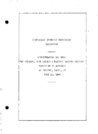 Interstate Commerce Commision Report of the Accident  Investigation Occuring on the CHICAGO ROCK ISLAND AND PACIFIC AND PENNSYLVANIA RAILROADS RULETON KS