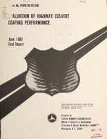Evaluation of highway culvert coating performance