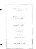 Interstate Commerce Commision Report of the Accident  Investigation Occuring on the PENNSYLVANIA RAILROAD IRVINSTON PA