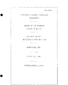 Interstate Commerce Commision Report of the Accident  Investigation Occuring on the BALTIMORE AND OHIO RAILROAD SYKESVILLE MD