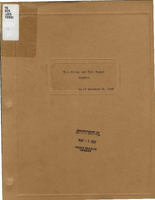 Toll Bridge and Toll Tunnel Traffic as of December 31 1938