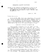 Interstate Commerce Commission Report of the Accident  Investigation Occurring on the PENNSYLVANIA RAILROAD TOLEDO JET O