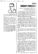 What Is Highway Progress