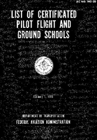 AC 1402D List of Certificated Pilot Flight and Ground Schools