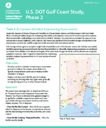 US DOT Gulf Coast Study Phase 2 Task 32 Conduct Detailed Engineering Assessments