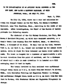 Interstate Commerce Commission Report of the Accident  Investigation Occurring on the NEW YORK NEW HAVEN AND HARTFORD RAILROAD WEIR JOT MA
