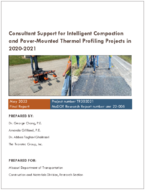 Consultant Support for Intelligent Compaction and PaverMounted Thermal Profiling Projects in 20202021