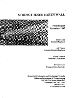 Strengthened Earth Wall