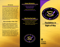 Flexibilities in RightofWay brochure