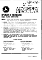 AC 6180 List of Flight Test Guides and Supplementary Advisory Circulars to Be Used for Private and Commercial Flight Tests