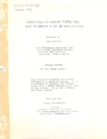 International air passenger traffic model  guide for creation of QSI and waterleg files